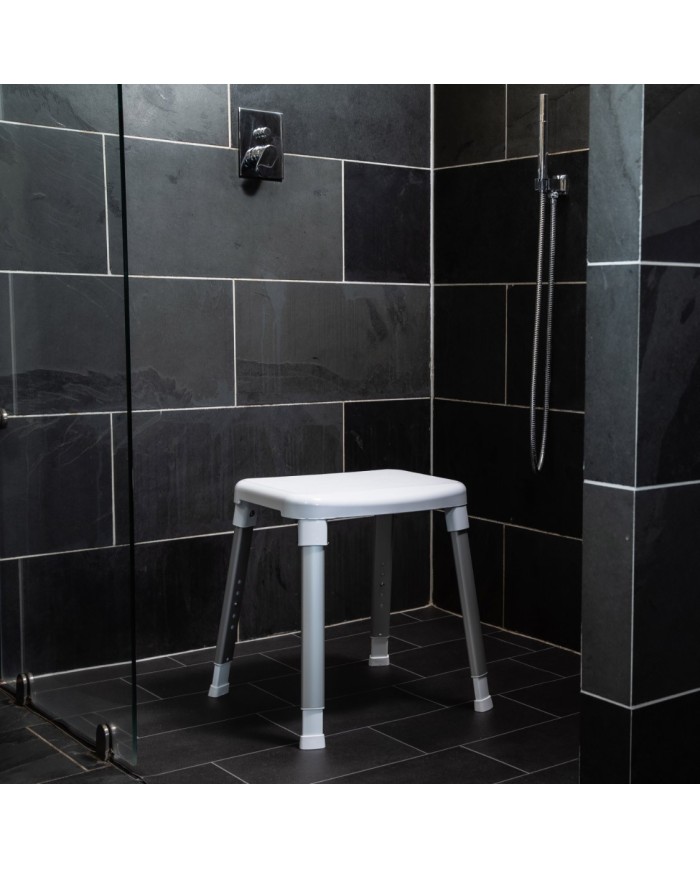 Tabouret de douche et de bain antidérapant élégant et pratique