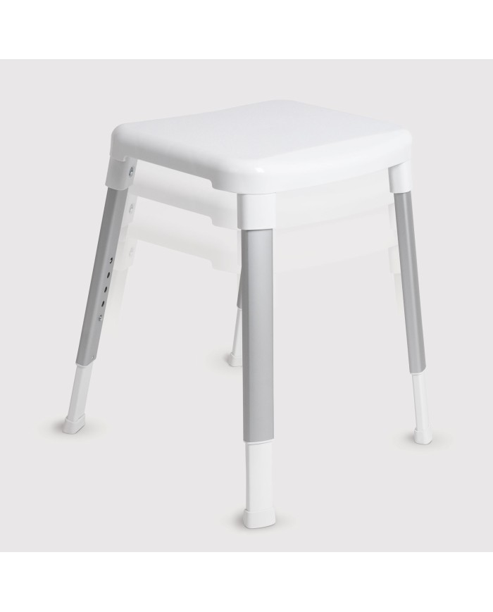 Tabouret de douche et de bain antidérapant élégant et pratique
