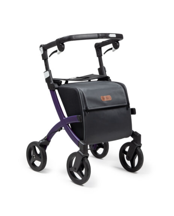 Déambulateur Rollz Flex Standard – Caddy de course pliant élégant avec sac 25L