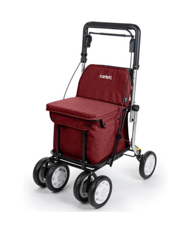 Déambulateur et chariot de courses Shopping Lett900 Noir