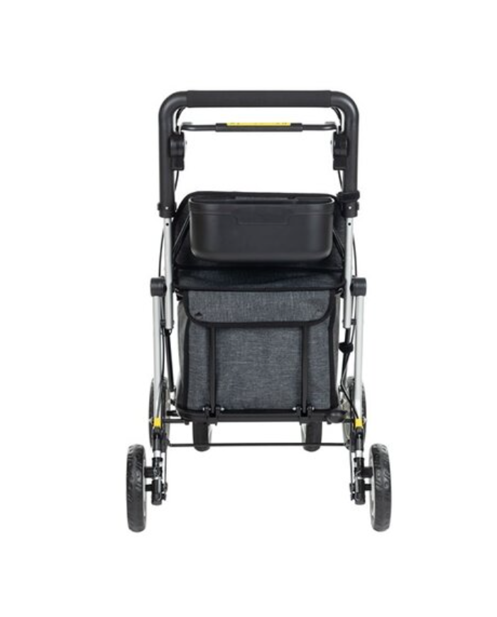 Déambulateur et chariot de courses Shopping Lett900 Noir