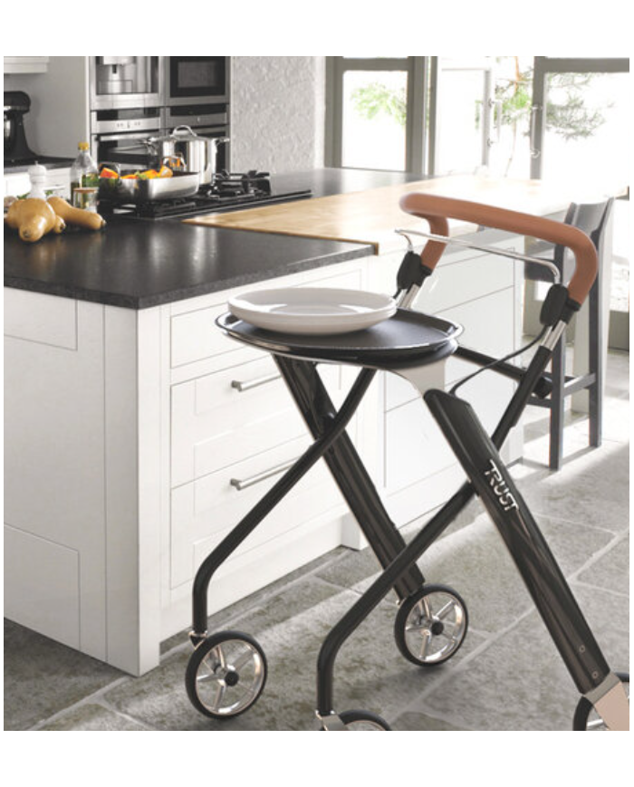 Déambulateur, rollator pour intérieur avec panier Let s Dream.