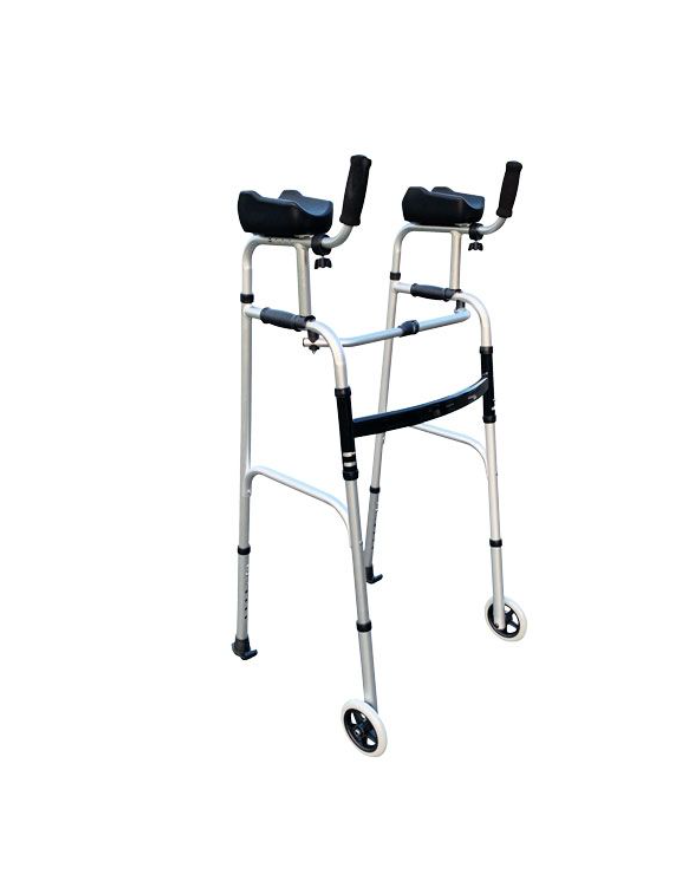 Couleur Senior - Cadre De Marche Avec Appuis Brachiaux - H 96 à 112 cm
