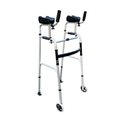 Couleur Senior - Cadre De Marche Avec Appuis Brachiaux - H 96 à 112 cm