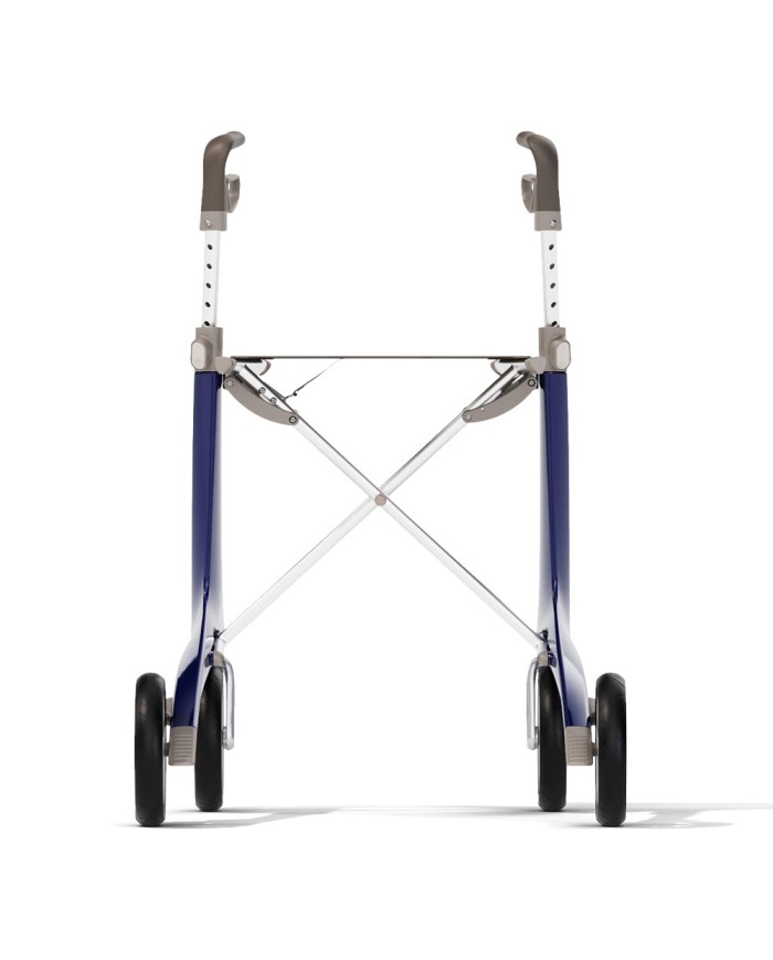Déambulateur ultra léger en carbone 4 roues - COMPACT