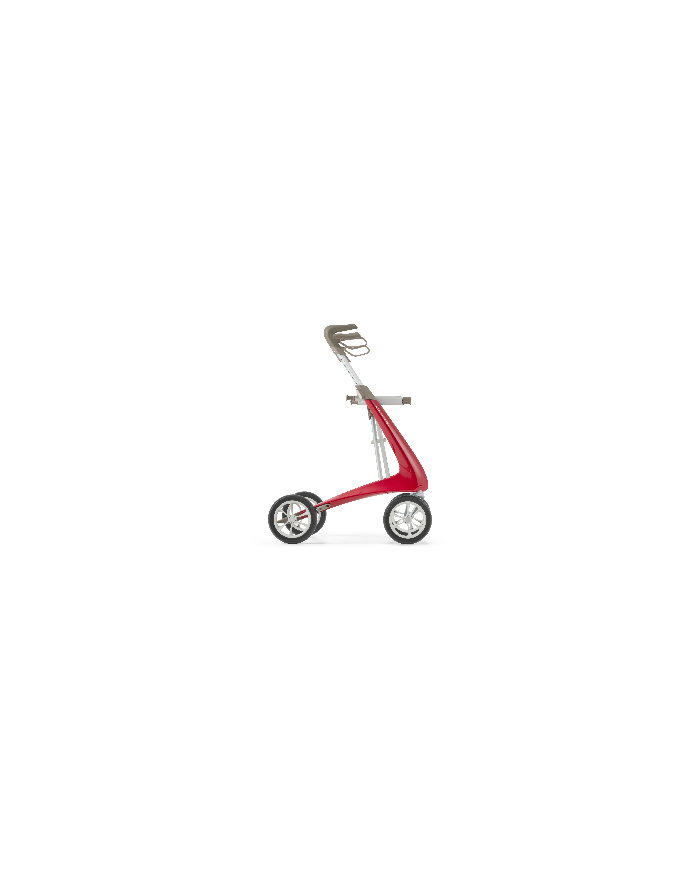 Déambulateur ultra léger en carbone 4 roues - COMPACT