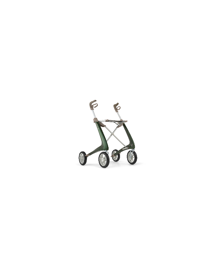 Déambulateur ultra léger en carbone 4 roues - COMPACT