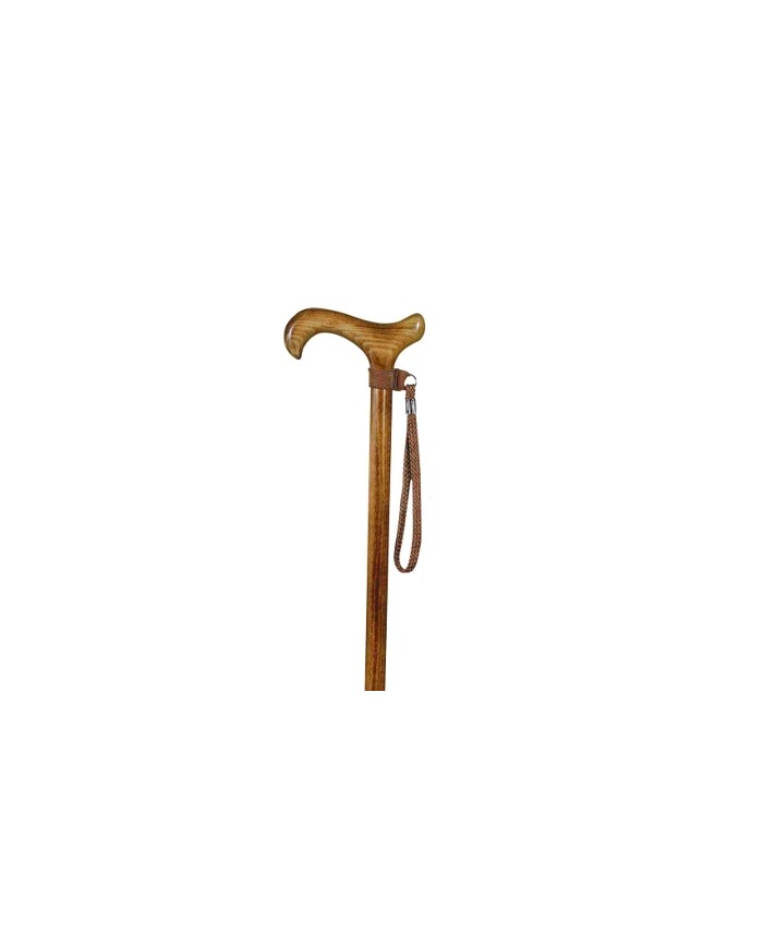 Dragonne en étoffe marron Classic Canes