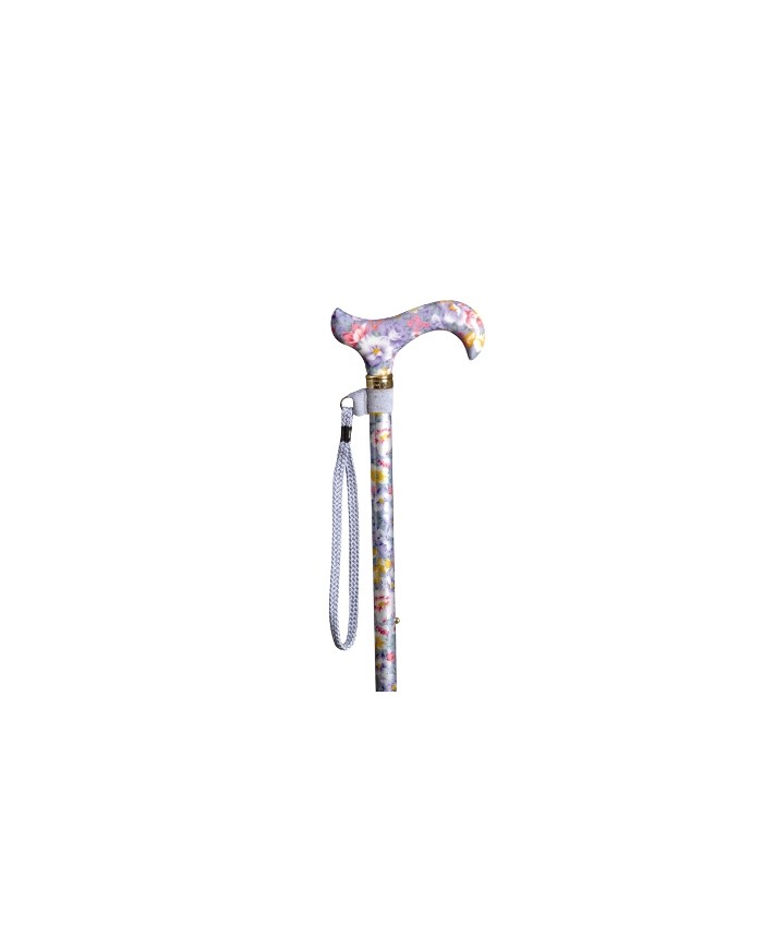 Dragonne en étoffe lilas Classic Canes