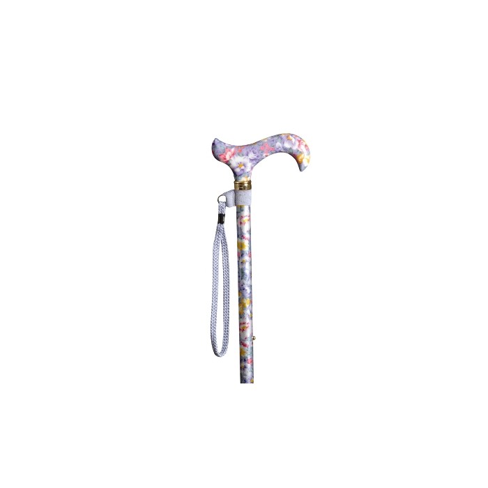 Dragonne en étoffe lilas Classic Canes