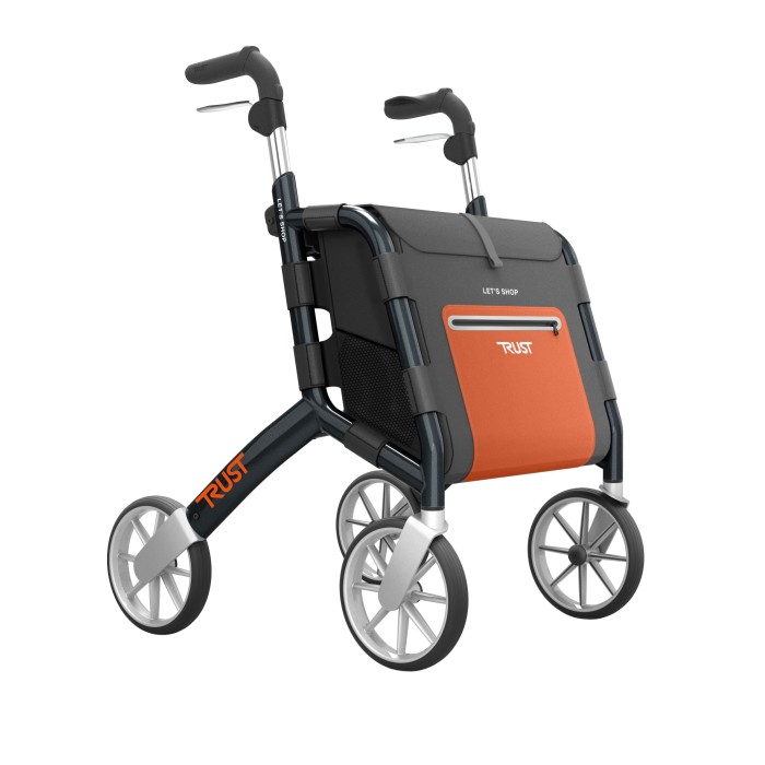 Rollator / déambulateur idéal pour effectuer vos courses