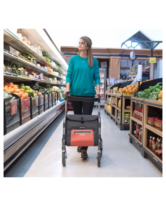 Rollator / déambulateur idéal pour effectuer vos courses