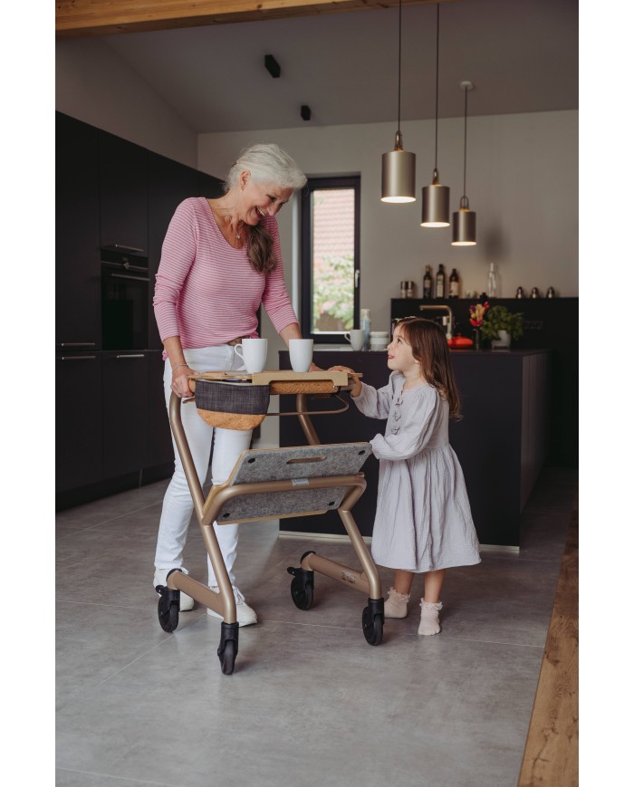 Rollator déambulateur d’intérieur Saljol élégant