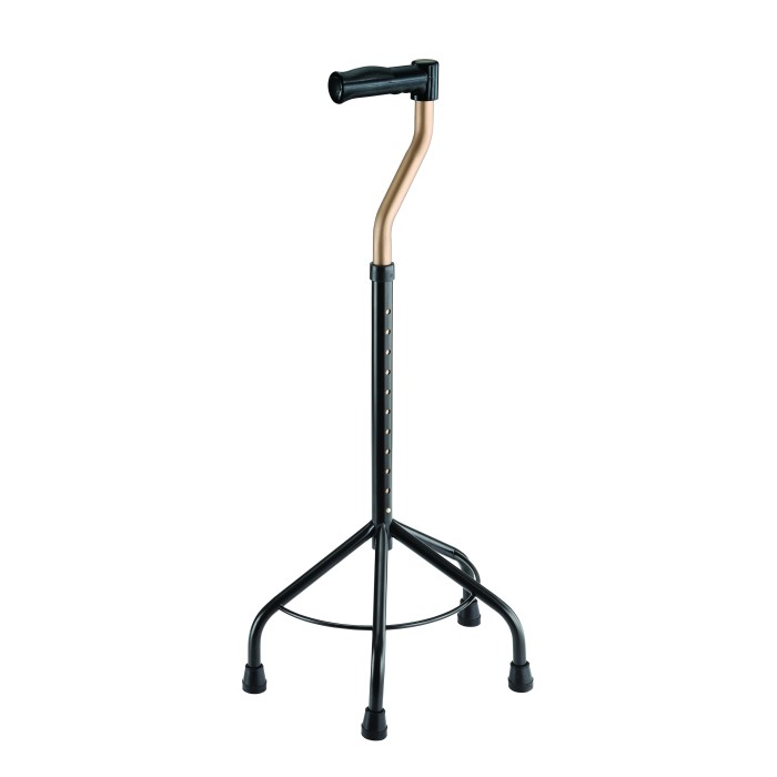 Canne de marche quadripode QUADRA stabilisation maximale