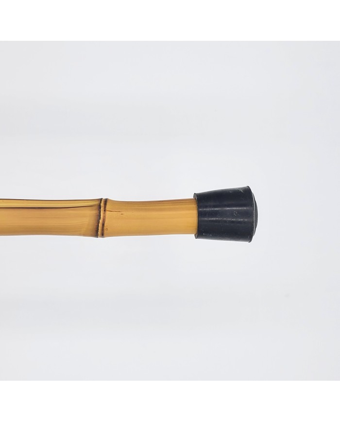 Canne de marche Femme Homme en Bambou avec poignée ergonomique en bois