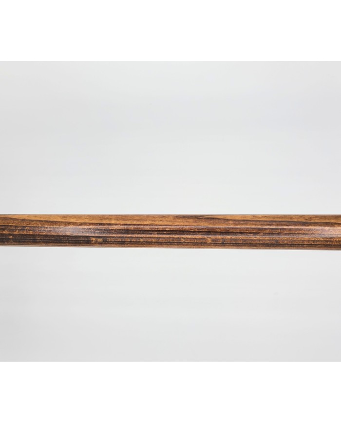 Canne de marche Femme Homme artisanale et élégante en bois de hêtre naturel
