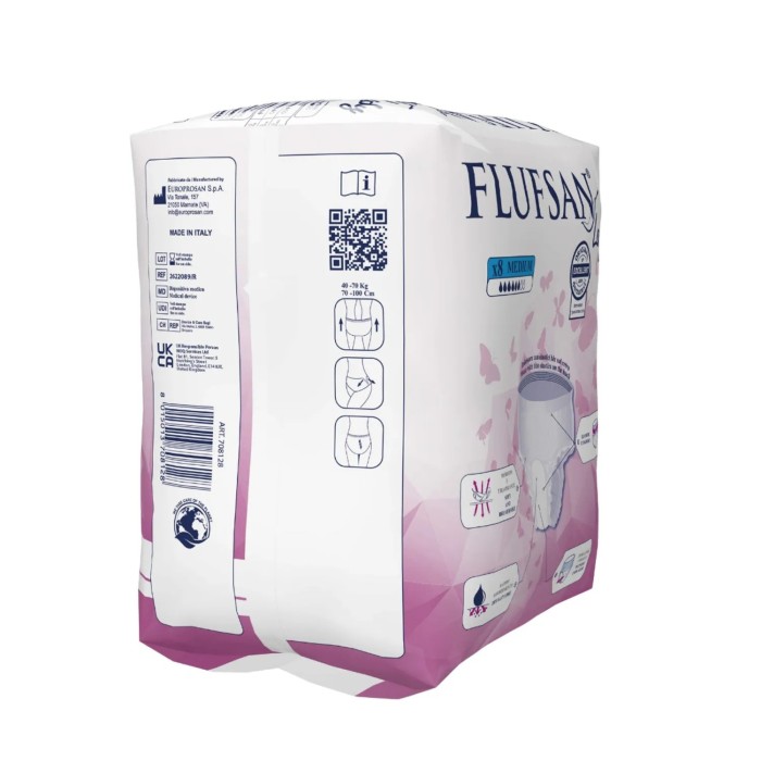 Culotte discrète taille L sachet 7 pcs
