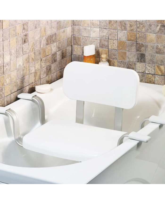 Siège de baignoire avec dossier amovible – sécurité et confort garantis