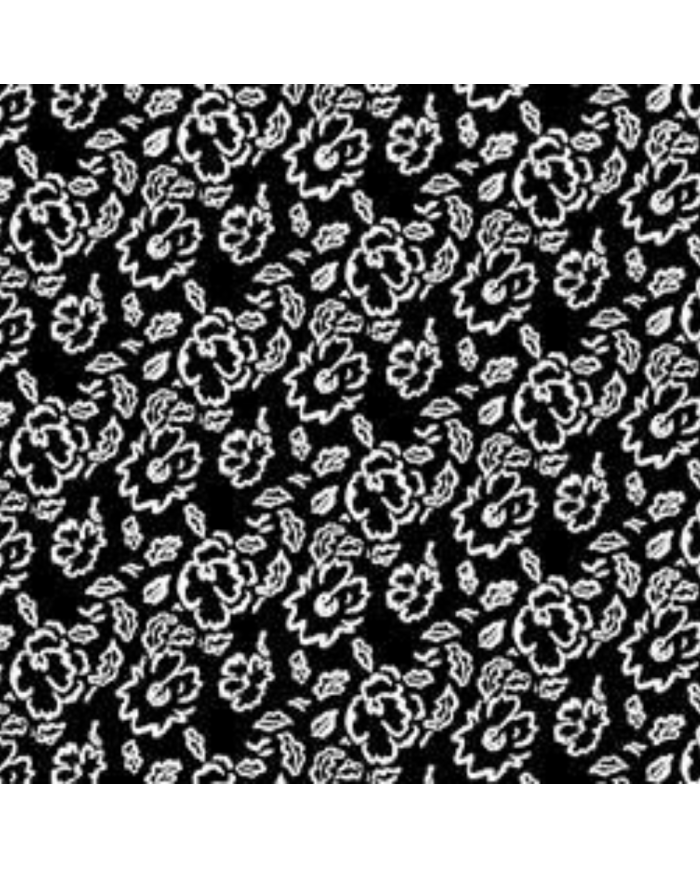 Support genou magnétique motif floral