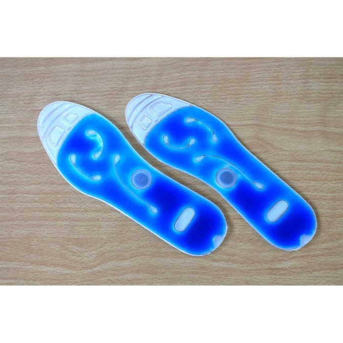 Semelles gel anti-chocs magnétique homme (41-46) long 29.50 cm²
