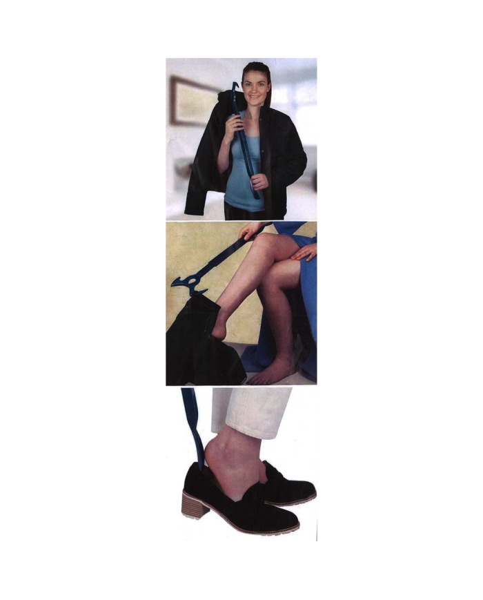Chausse pied extensible 2 en 1 avec crochet habillage