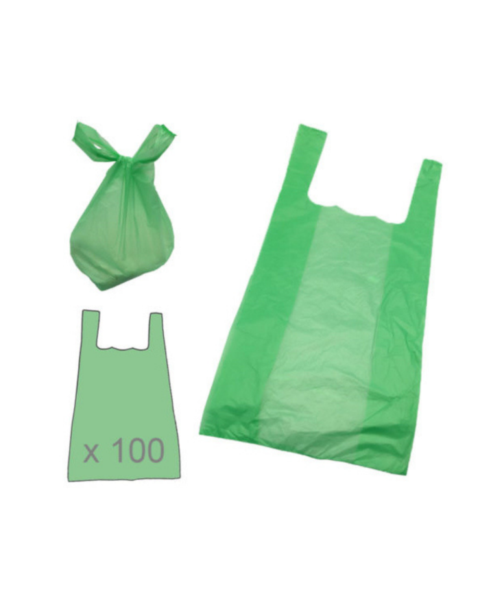 100 sacs pour déchets incontinence senteur pomme