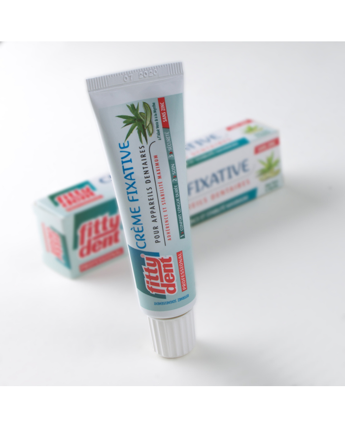Crème fixative pour appareil dentaire 40 gr