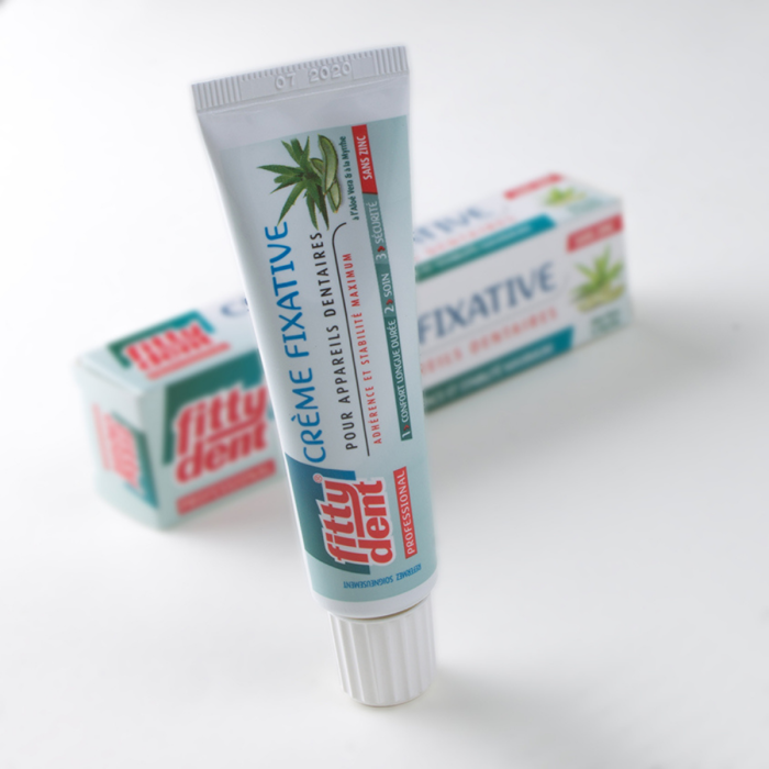 Crème fixative pour appareil dentaire 40 gr