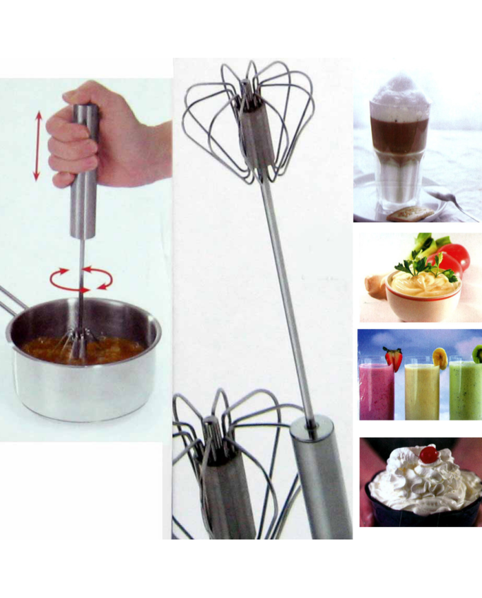 Fouet automatique en inox