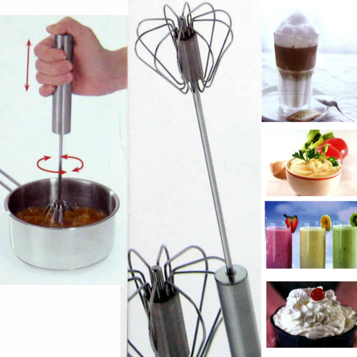 Fouet automatique en inox