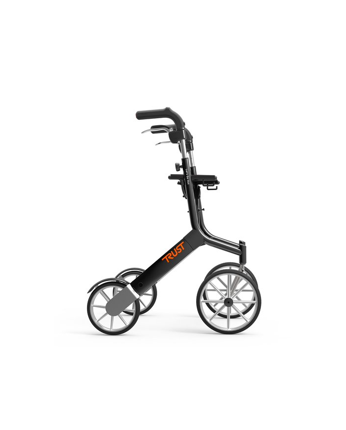 Déambulateur Let's Go Out – Rollator 4 roues léger et élégant avec sac inclus