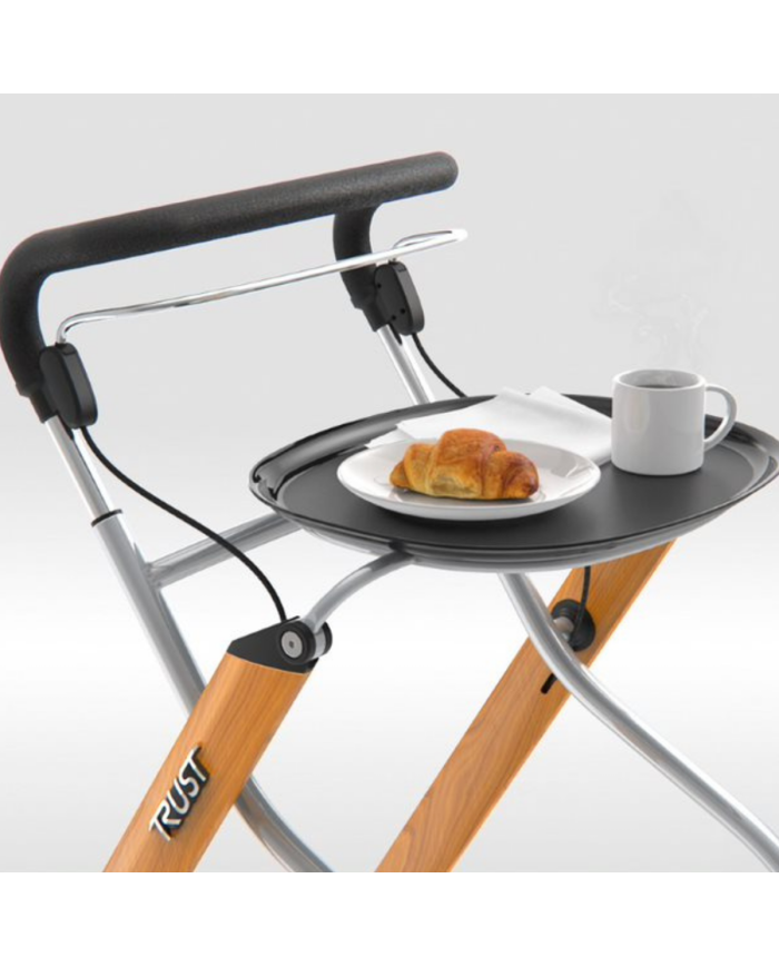 Déambulateur intérieur Let's Go Indoor – Léger, étroit et pratique avec plateau et sac