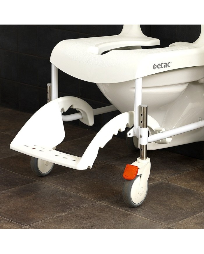 chaise de douche et de toilettes réglable en hauteur