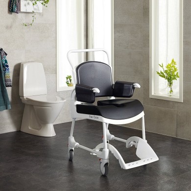 Coussin assise percée + dossier avec accoudoirs